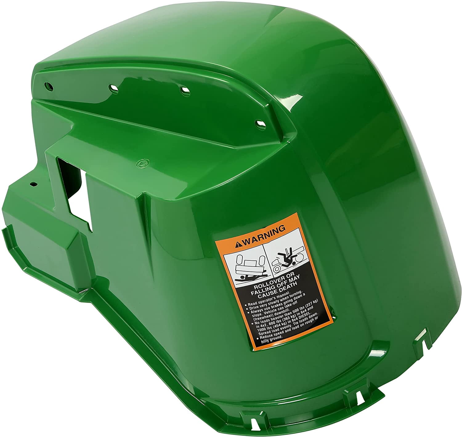 Kojem Front Right Fender for John Deere Gator 4X2 6X4 Replacement for AM125669 Protector Protection Passenger Side RH