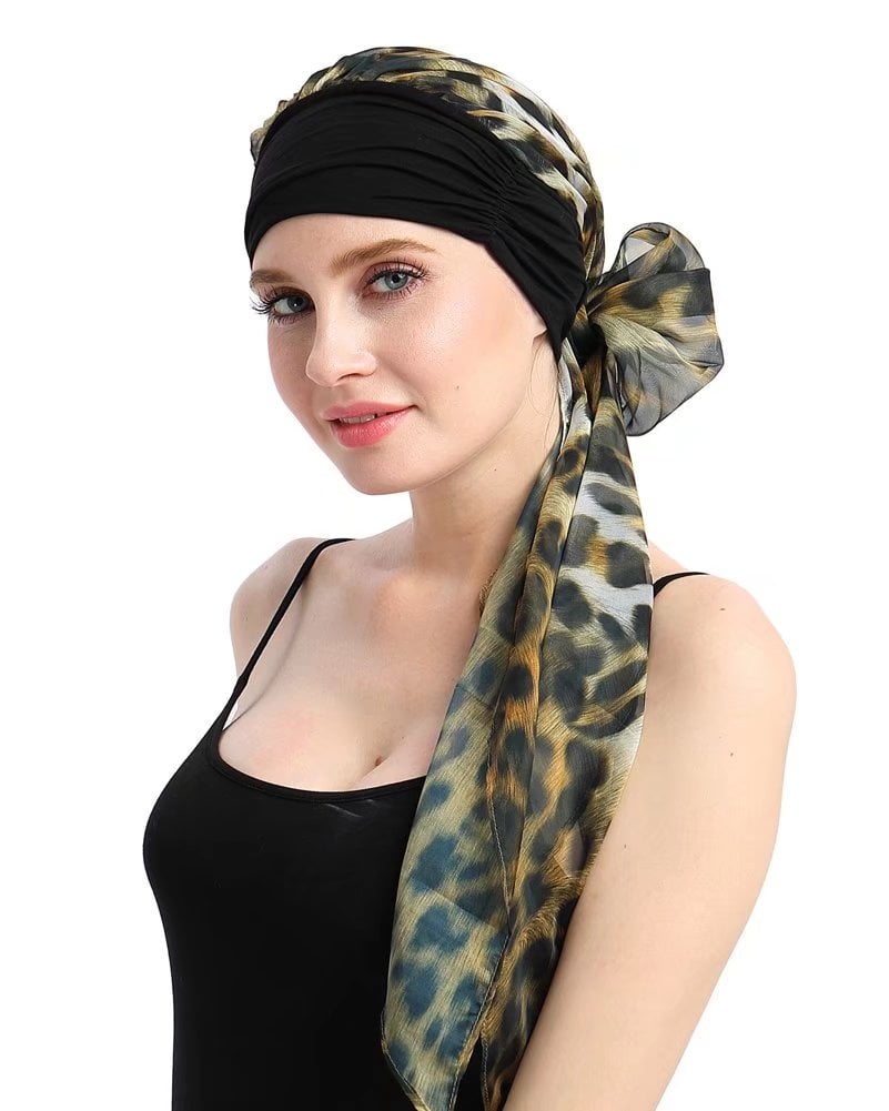 FocusCare Chemo Hats for Women Cancer Headwear Chemotherapy Scarf Adult Female