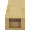 thumbnail image 4 of Ekena Millwork 5"W x 8"D x 8"H Merced Rough Cedar Woodgrain TimberThane Knee Brace, Primed, 4 of 6