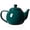 Jade-30 oz, variant on Porcelain Teapot 30 oz White With Removable Stainless Steel Infuser
