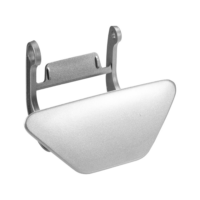 Cubierta de la arandela del parachoques Unique Bargains Tono plateado para BMW 535i 2011-2013