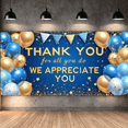thumbnail image 6 of Decorative Banner Thank You Balloon Design Party Decoration Appreciation Banner for Employee Kudos Indoor Event Celebration, 6 of 8