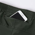 thumbnail image 4 of Lixada Men's 2-in-1 Running Shorts Quick Drying Breathable Active Training Exercise Jogging Cycling Shorts with Longer Liner, 4 of 7