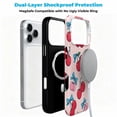 thumbnail image 3 of SKLYDDI Funda para iPhone 15, Diseño de Cerezas Lindas, Compatible con MagSafe, 3 of 7