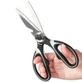 thumbnail image 5 of Snmubt Kitchen Scissors Stainless Steel Kitchen Scissors Versatile Heavy-Duty Scissors for Kitchen Small Tools (As Shown, Plastic), 5 of 9