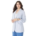 thumbnail image 4 of Roaman's Women's Plus Size Linen Blazer, 4 of 4