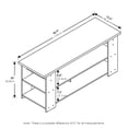 thumbnail image 2 of Soporte de TV Furinno Jaya Espresso para TV de pantalla plana de 55 pulgadas, 2 of 5
