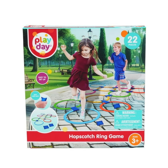 Hopscotch Ring Game, Obstacle Course for Kids Training