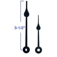 thumbnail image 2 of National Artcraft Clock Movement Kit with Hands and 9/16"L Shaft Fits Dials Up To 7/16" Thick, 2 of 2