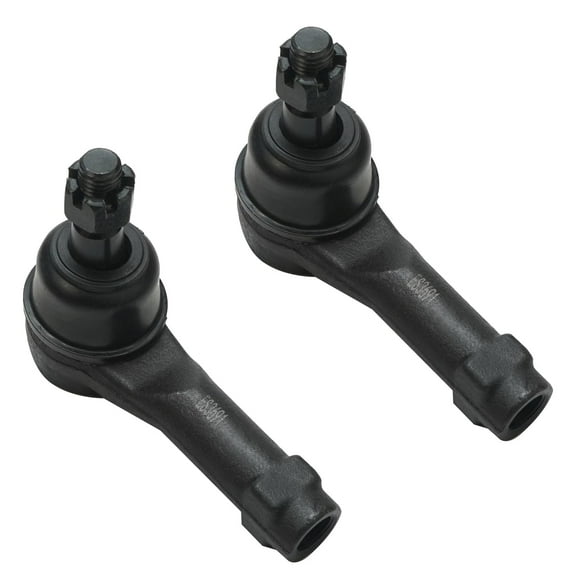 Detroit Axle - 2 Front Outer Tie Rods for 2004-2008 Ford F-150, 2006-2008 Lincoln Mark LT, Outer Tie Rod End Links Pair Replacement