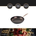 thumbnail image 5 of Thyme & Table 12" Non-Stick Fry Pan - Rose Gold, Signature Collection, 5 of 7