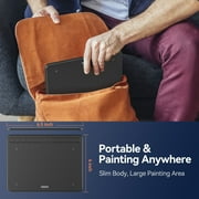 UGEE S640 Graphic Drawing Tablets Digital Pen Tablet with Stylus for Linux, Mac, Windows PC and Android OSU 6.3x 4 inches