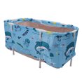 thumbnail image 1 of Bañera Portátil, Bañera Plegable de PVC, Gran Espacio para Cabina de Ducha para Niños, 1 of 7