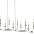 thumbnail image 3 of Crystorama Bailey 12 Light Polished Nickel Chandelier - 42'' W x 8'' H x 12.5'' D, 3 of 4