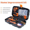 thumbnail image 2 of Home Tool Kit Set 22 Pcs | Electrical Repair Tool, Storage Kit Set & Emergency Use | Screwdriver, Hammer, Hex Key, Insulated & Measuring Tape, Cutter & Pliers, All Kit Set & Accessories, 2 of 5