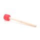 thumbnail image 1 of Advancent Instrumento de percusión de palo de mazos de bombo con mango de reemplazo de baquetas accesorio de música rendimiento Accesorios para instrumentos musicales Rojo, 1 of 6