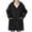 Black, variant on Rain Jacket Women, Yigetop A Zipper Pocket Coat for Women in A Short Time Womens Rain Jacket Black 2XL