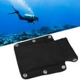 Black Nylon Heavy Duty Technical Scuba Diving Diver Harness Backplate