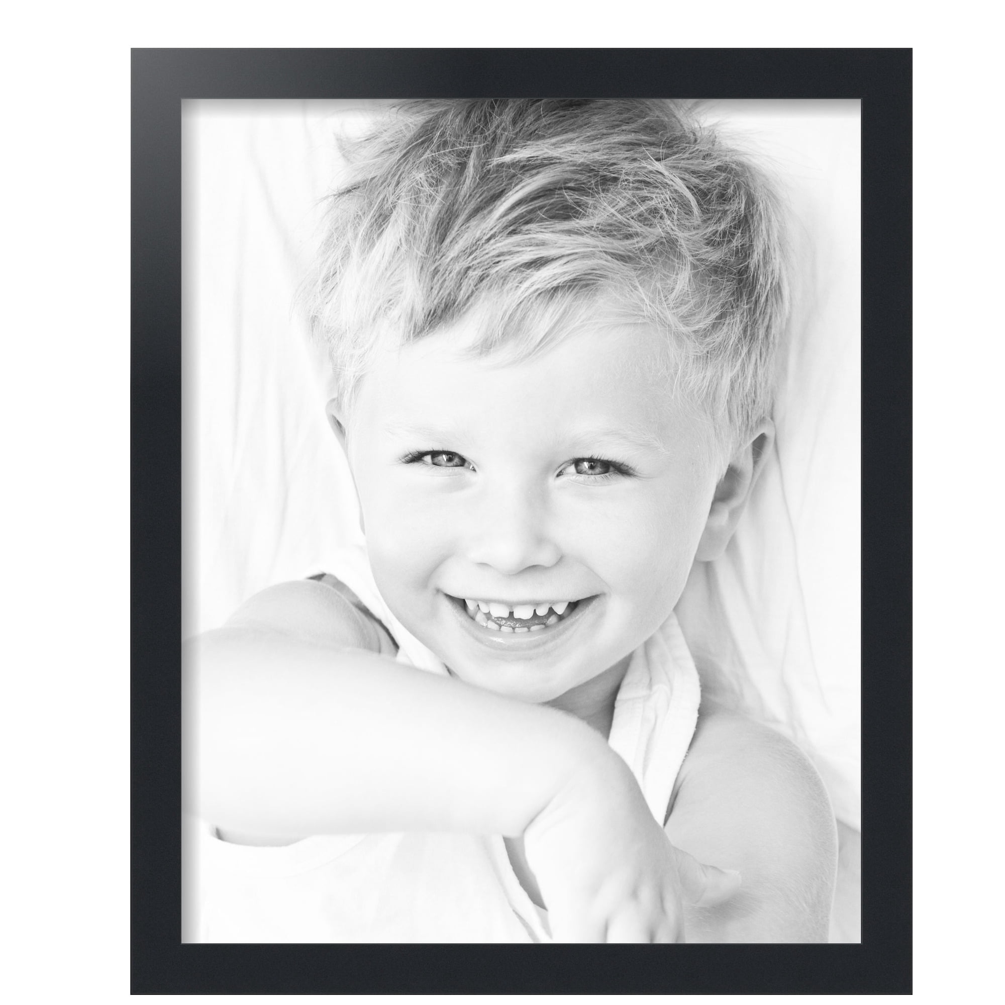 ArtToFrames 17" x 21" Black Picture Frame, 17x21 inch Black MDF Poster Frame (WOM-3926), 3 Pack