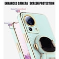 thumbnail image 4 of Compatible with Xiaomi 13 Lite Case for Women, Ultra Soft Xiaomi 13 Lite Phone Case Silicone TPU Plating Cute Astronaut Pattern Cases with Stand Cover (Green), 4 of 14