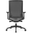 thumbnail image 5 of Lorell LLR42180 2-to-1 Synchro Self-Weight Mid-Back Mesh Management Chair, 5 of 7