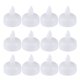 thumbnail image 1 of GOOHOCHY 12 piezas impermeables decorativas, pequeñas velas flotantes de LED para banquete de bodas, baño de SPA (luz blanca cálida), 1 of 7