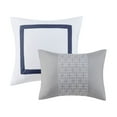 thumbnail image 4 of Gracie Mills 8-Piece Navy Embroidered Comforter Set GRACE-14955 Hotel Style, 4 of 5