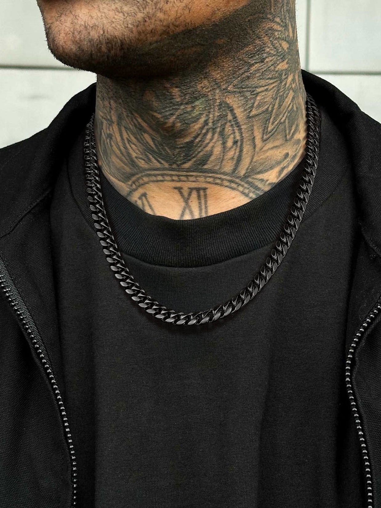 ChainsProMax Cuban Link Chains Male Men Necklaces 20inch 10MM Mens Jewelry Mens Gifts for Father