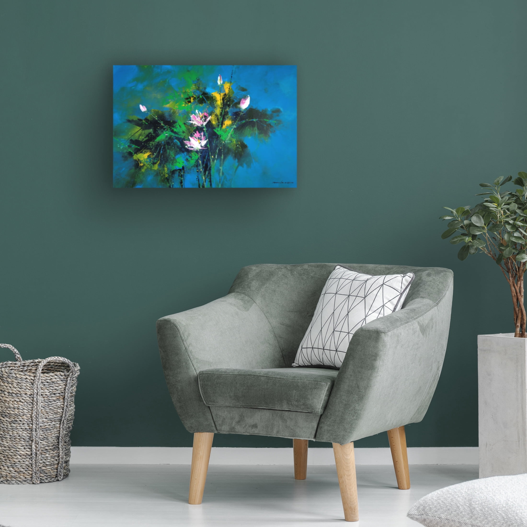 Canvas Wall Art - Thomas Leung 'Gentleman V' Wall Art for Living Room, Bedroom, or Office Décor by Trademark Fine Art - 24 x 16 Inches