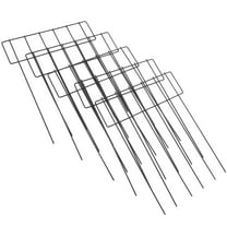 Worgeous 5 Pcs Enclosure outside Animal Proof Fence Baby 42.00X33.00X0.30CM Black