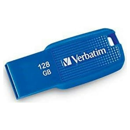 UPC: 0023942708803 | Verbatim 128GB Ergo USB 3.0 Flash Drive Blue