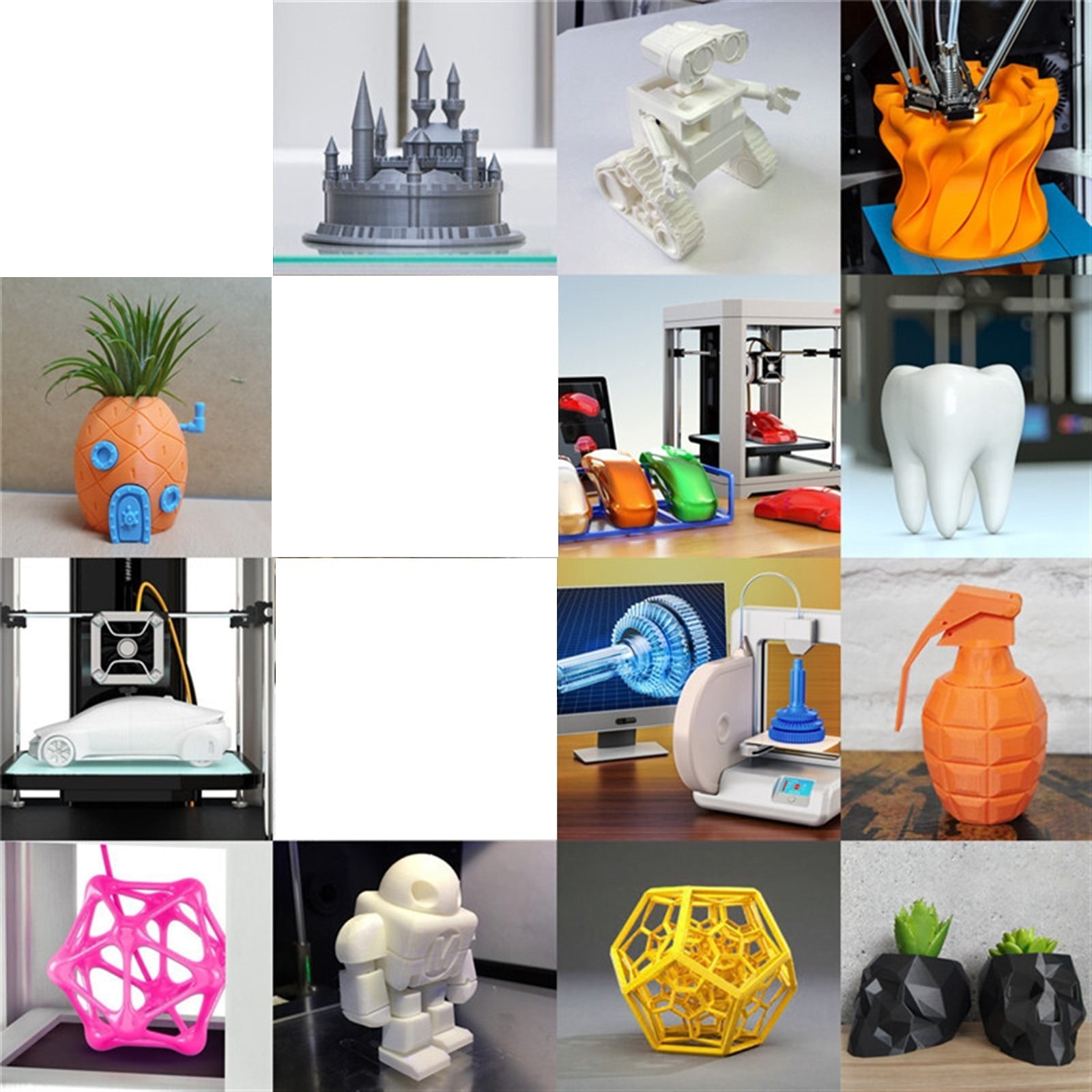 Random Color PLA 3D Printer Filament 1.75mm Spool Full Color Available for 3D Printer Material Filament Imprimante 3D ,Quick-Drying Ink