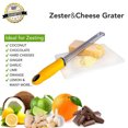 thumbnail image 4 of BE-TOOL Stainless Steel Cheese Lemon Grater for Nutmeg Cinnamon Coconut Ginger Kitchen Tools, 4 of 8