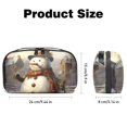 thumbnail image 5 of Christmas Digital Pouch with Oxford Cloth, Waterproof Travel Organizer and Charger Cable Storage Box, 5.9x9.44x3.14 in Digital Storage Bag Pouch, 5 of 6