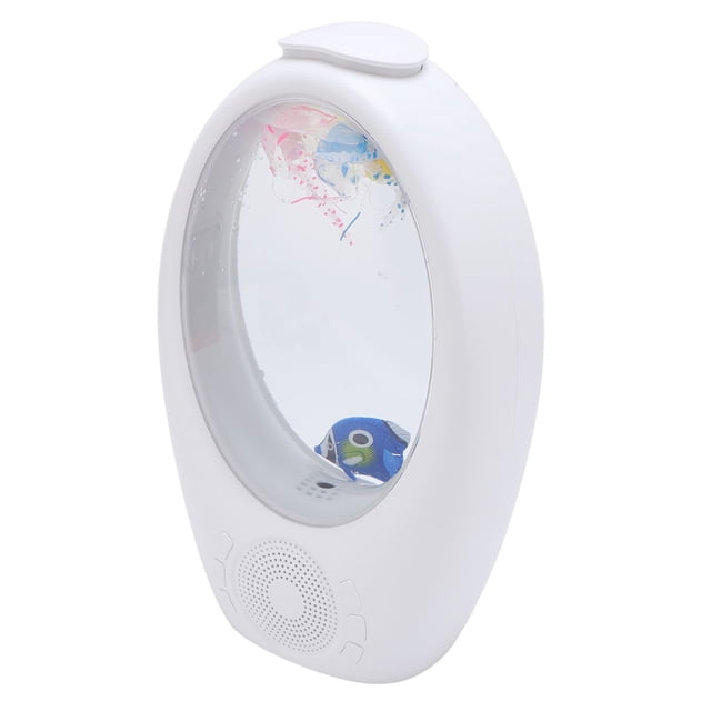 Lámpara Altavoz , Lámpara De Luz De Noche De Acuario, Reproductor De Ruido , Acuario Inspirado En Peces Modelo RGB Lámpara De Mesa 10 Estilos De Iluminación RGB Para