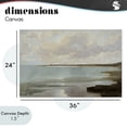 thumbnail image 4 of Stupell Industries Traditional At The Shore Horizon Canvas Art, 36 x 24, by Christy McKee, 4 of 8