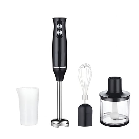 CURYMAY 700W Immersion Hand Blender - 20 Variable Speeds,Up to 15,500 Rpm Stick Mixer for Smoothies,Soup,Puree & Baby Food,Black