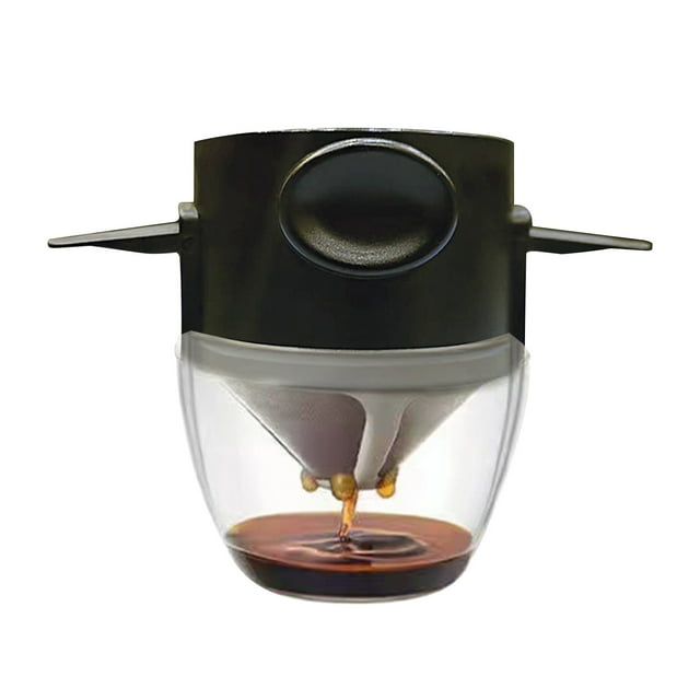 Nilvkv Filtre à Café Pliable pour Infusion, Filtre en Acier Inoxydable Convenant à Toute Tasse