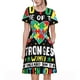 thumbnail image 1 of Balery I Love With Autism Vestidos sueltos de manga corta para mujer, vestidos de verano 2025, vestidos casuales de corte A con vuelo., 1 of 6