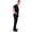 Black, variant on Banu Unisex Scrubs Set - 7 Pocket Medical Scrubs for Women and Men | Nurse Scrub Sets for Women and Men