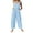 Light Blue, variant on gakvbuo Jumpsuits For Women Summmer Dressy Wedding Women Fashion Loose Jumpsuit Casual Suspender Pants Wide Leg Solid Overalls