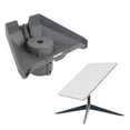 thumbnail image 4 of Base De Montaje Satelital, Adaptador De Tubería De Aleación De Aluminio Para Antena V3, ángulos Ajustables, Múltiples Opciones De Montaje Para Postes De Hasta 2.1" De Diámetro, 4 of 7