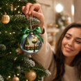 thumbnail image 6 of Qwtwty Christmas Tree Ball Ornaments with Hang Rope, Shatterproof Hanging Bauble Pendants for Xmas Holiday Wedding Party Decorations, 6 of 7
