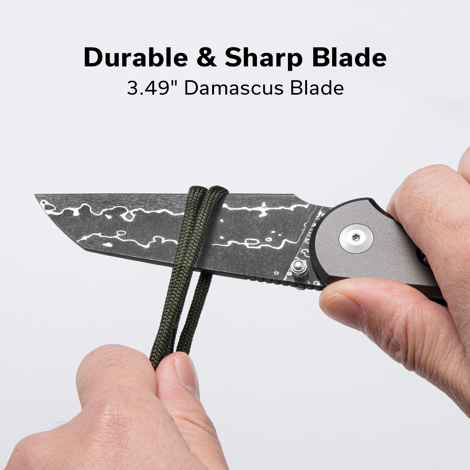 CIVIVI Pragma Prime Pocket Folding Knife with 3.49" Damascus Blade C24067-DS1
