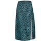 thumbnail image 4 of Falda sexy para mujer Cintura alta Estampado de leopardo Adelgazamiento Hendidura Nalgas Falda acampanada Wmkox8yi FGJ596, 4 of 4