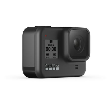 GoPro HERO8 Digital Camcorder, 2" LCD Touchscreen, CMOS, 4K, Black