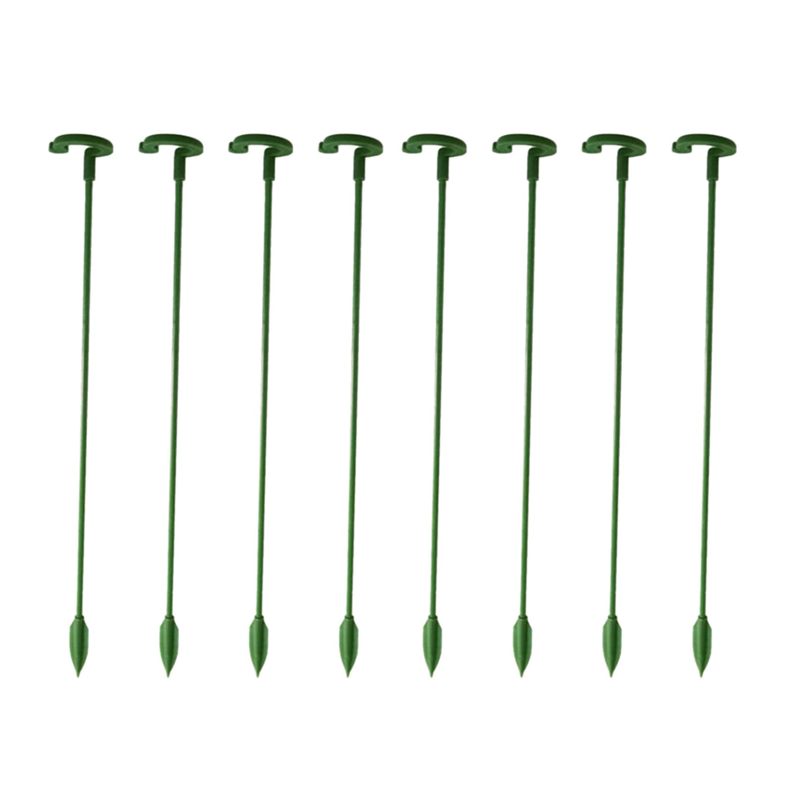 Hearth & Harvest Single Stem Plant Support Post 16pcs Plastic Flower Shape