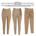thumbnail image 3 of Leggings de entrenamiento diseño de secado rápido color café grande ANGGREK pantalones de yoga de cintura alta, 3 of 8