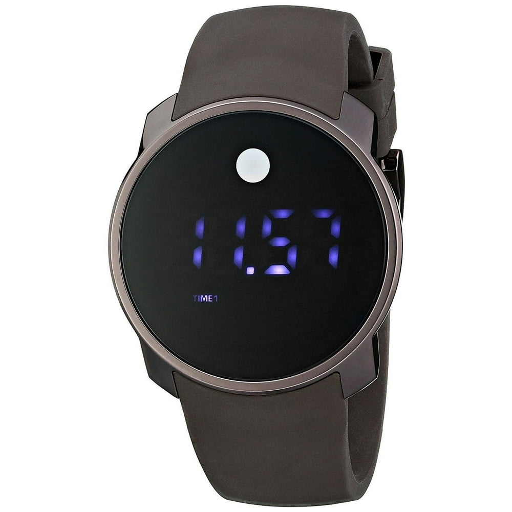 movado bold black digital