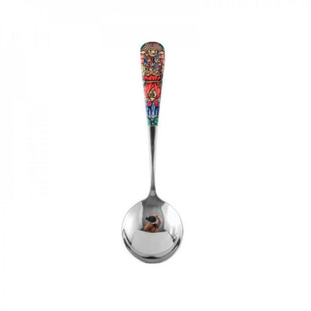 

Promotions! Spring Festival Soup Spoon Creative Long handle Spoons Kitchen Cooking Utensil Tool Teaspoon For Kitchen Tableware